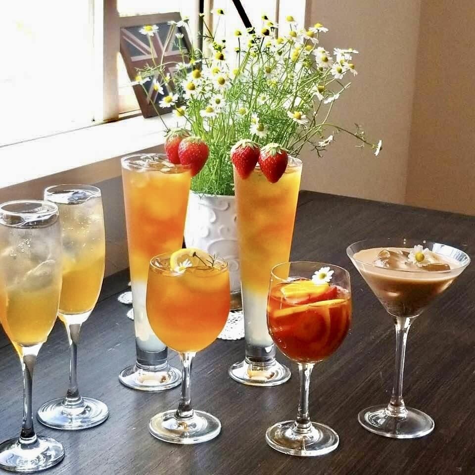 ティーエキスパート協会 取得者の活躍 福島県郡山市紅茶館の夏の紅茶を楽しむ写真
